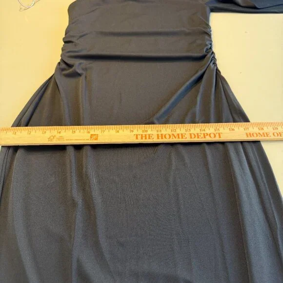 J. Crew One-shoulder dress in jersey crepe Size Small - Picture 11 of 13